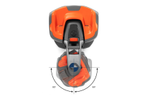 Husqvarna Automower 535 AWD Kosiarka automatyczna robot koszący 970651711 970 65 17‑11 Obrotowa tylna część