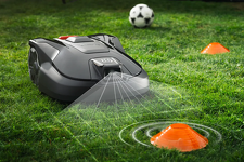 Husqvarna Automower 312V Kosiarka automatyczna robot koszący 970831111 Kamera AI do wykrywania i identyfikacji obiektów na trawniku