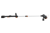 Husqvarna Aspire T28-P4A Podkaszarka akumulatorowa 970620204 970 62 02‑04 Pałąkowy uchwyt i teleskopowy trzonek można regulować