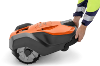 Husqvarna Automower 540 EPOS Kosiarka automatyczna robot koszący 970730311 Wyposażony w kilka czujników bezpieczeństwa
