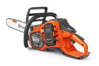 Husqvarna 550i XP Piła akumulatorowa łańcuchowa 970745815 Blokada spustu zapobiega przypadkowej aktywacji przepustnicy