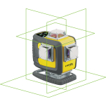 Nivel System CL4D-G Laser krzyżowy zielony 4x360° Bluetooth - 2