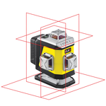 Nivel System CL4R Laser krzyżowy czerwony 4x360° Bluetooth - 2