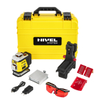 Nivel System CL4R Laser krzyżowy czerwony 4x360° Bluetooth - 6