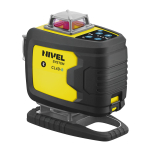 Nivel System CL4D-B Laser krzyżowy niebieski 4x360° Bluetooth - 5