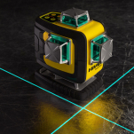 Nivel System CL4D-B Laser krzyżowy niebieski 4x360° Bluetooth - 8
