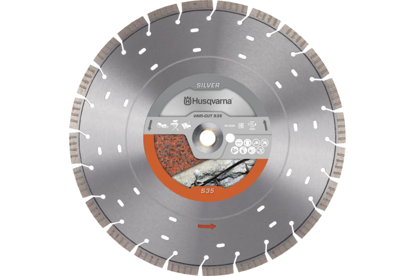 Husqvarna S35 Tarcza diamentowa Turbo Vari Cut 350 mm