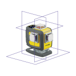 Nivel System CL4D-P Laser krzyżowy fioletowy 4x360° Bluetooth - 2