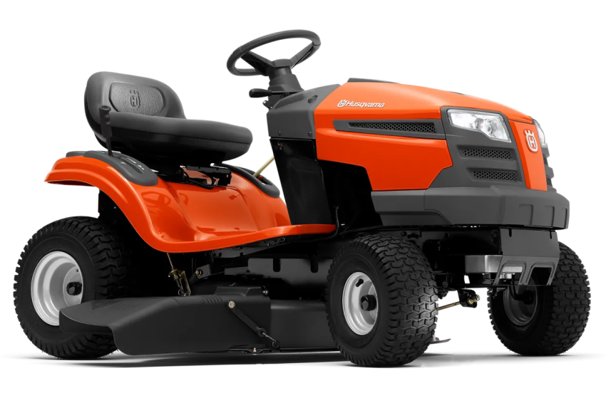 Husqvarna TS 138L Traktor ogrodowy spalinowy z wyrzutem bocznym i nakładką BioClip 960410431 960 41 04-31