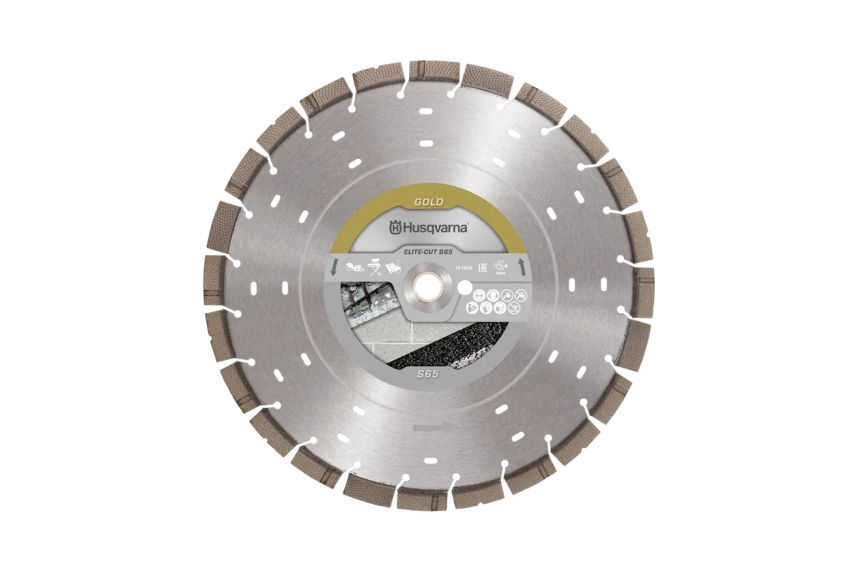 Husqvarna S65 Tarcza diamentowa Exo-Grit Z-Edge Exo-Grit płaski Elite Cut 350 mm