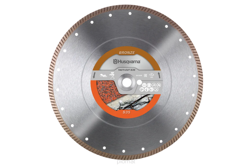 Husqvarna S35 Tarcza diamentowa Turbo Tacti Cut 350 mm