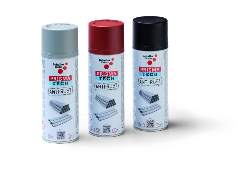 Schuller PRISMA TECH ANTI RUST Spray antykorozyjny 400 ml czarny