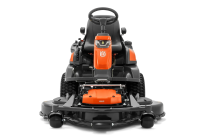 Husqvarna R418TsX Rider spalinowy AWD 970544901 970 54 49‑01 Teleskopowa kolumna kierownicy umożliwia dostosowanie wysokości