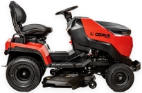 Traktorek ogrodowy spalinowy Cedrus Premium C-TRAC-108HS lekki i zwrotny, wyposażony w szerokie opony