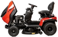Traktorek ogrodowy spalinowy Cedrus Premium C-TRAC-108HS  z funkcją wyrzutu bocznego