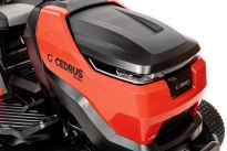 Traktorek ogrodowy spalinowy Cedrus Premium C-TRAC-108HS, reflektory LED z czujnikiem zmierzchu