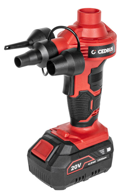 Cedrus CP57Li Pompka akumulatorowa, kompresor mini 20 V Power Plus
