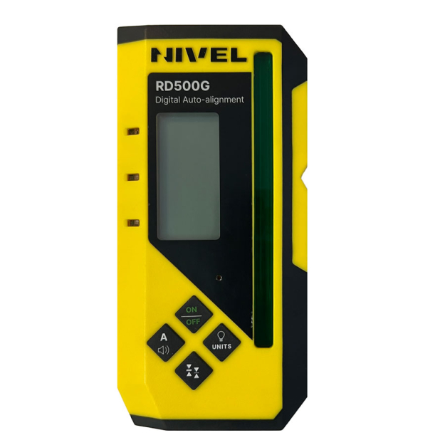 Nivel System RD500G Digital Czujnik do laserów obrotowych z zieloną wiązką, autowpasowaniem