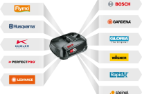 Husqvarna Aspire B8X-P4A Dmuchawa do liści akumulatorowa 970620402 970 62 04‑02 System 18 V może być używany do kilku narzędzi różnych marek