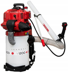 Cifarelli V1200B Odkurzacz do orzechów, średnica rury ssącej 7 cm zapewnia duży obszar roboczy