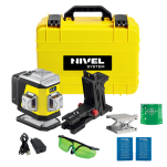 Nivel System CL3B Laser krzyżowy niebieski 3x360° Bluetooth - 6