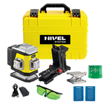 Nivel System CL3B Laser krzyżowy niebieski 3x360° Bluetooth - 6