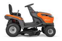 Husqvarna TS 100i Traktorek ogrodowy akumulatorowy 970745101 970 74 51‑01 W trybie transportowym prawie bezgłośny