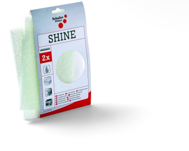 Schuller SHINE WHITE Włóknina polerska 230 x 150 mm P0 biała 2 szt