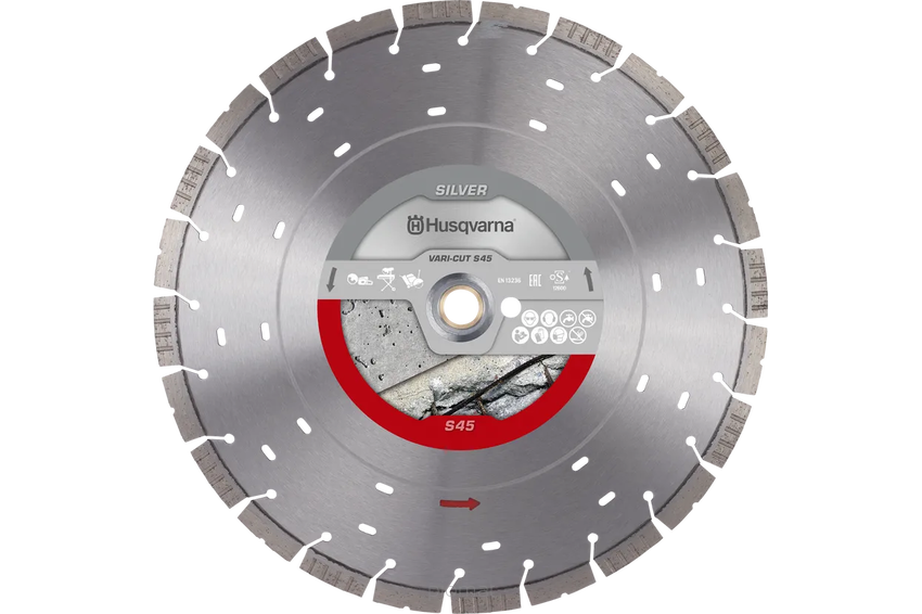 Husqvarna S45 Tarcza diamentowa Turbo płaski Vari Cut 400 mm