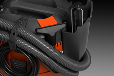 Husqvarna WDC 325L Odkurzacz elektryczny budowlany 967908101 Przechowywanie akcesoriów (wąż, przewód zasilający i dysze)