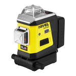 Nivel System CLx3R Laser krzyżowy czerwony 3x360° Bluetooth - 7