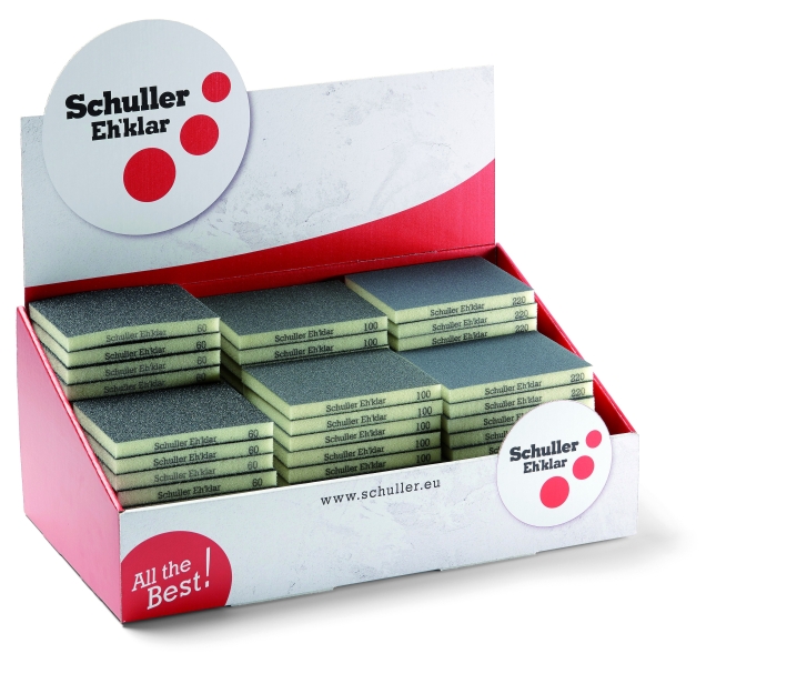 Schuller SOFTCUT FLEX SET Gąbka ścierna 12 x 10 cm Zestaw 75 szt