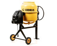 Cedrus BT120 Betoniarka elektryczna, całkowita pojemność bębna 120 litrów