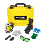 Nivel System CL4B Laser krzyżowy niebieski 4x360° Bluetooth - 6
