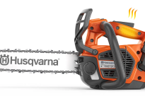 Husqvarna T540i XPG Mark III Pilarka akumulatorowa łańcuchowa z podgrzewanymi uchwytami 970568114 970 56 81‑14 Utrzymuje prawą dłoń w cieple