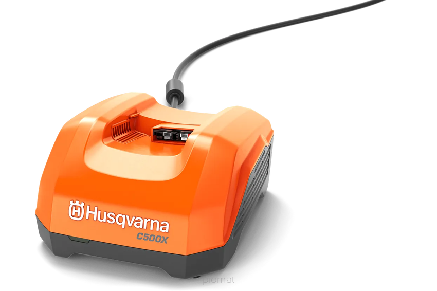 40-C500X Husqvarna 12 A Ładowarka 970717101 Elastyczny system baterii BLi-X 36 V, wykorzystanie w różnych narzędziach Husqvarna 