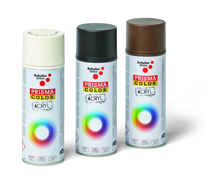 Schuller PRISMA COLOR RAL M Lakier akrylowy w sprayu 400 ml sepia brązowy matowy