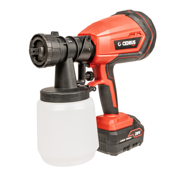 Cedrus SP1000Li Pistolet malarski akumulatorowy 1000 ml bez baterii i ładowarki