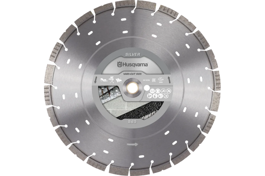 Husqvarna S65 Tarcza diamentowa Turbo płaski Vari Cut 400 mm