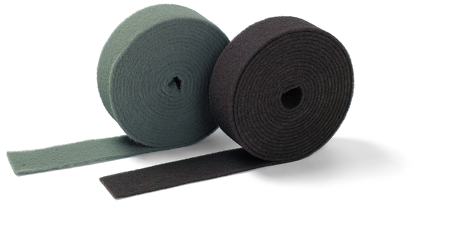 Schuller SHINE ROLL Włóknina szlifierska w rolce 100 mm x 10 m P180 kasztan