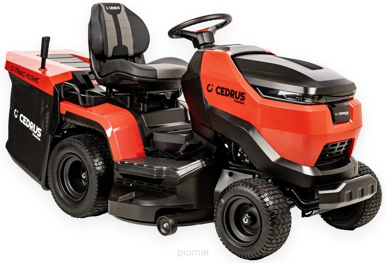 Traktorek ogrodowy spalinowy Cedrus Premium C-TRAC-103HC